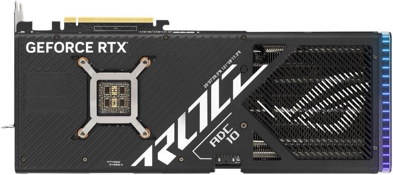Alt view image 7 of 7 - ASUS ROG Strix GeForce RTX 4090 Gaming Graphics Card (PCIe 4.0, 24GB GDDR6X, HDMI 2.1a, DisplayPort 1.4a) ROG-STRIX-RTX4090-24G-GAMING