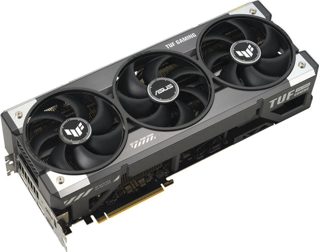 Alt view image 2 of 7 - ASUS TUF Gaming GeForce RTX 5070 Ti 16GB GDDR7 PCI-Express 5.0 DLSS 4.0 TUF-RTX5070TI-16G-GAMING Blackwell Graphics Card