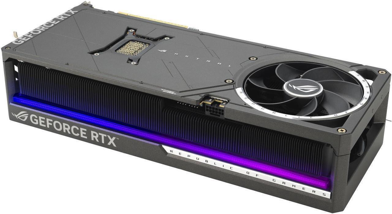 Alt view image 4 of 7 - ASUS ROG Astral GeForce RTX 5080 16GB 256-Bit GDDR7 PCI Express 5.0 DLSS 4.0 Graphics Card ROG-ASTRAL-RTX5080-16G-GAMING