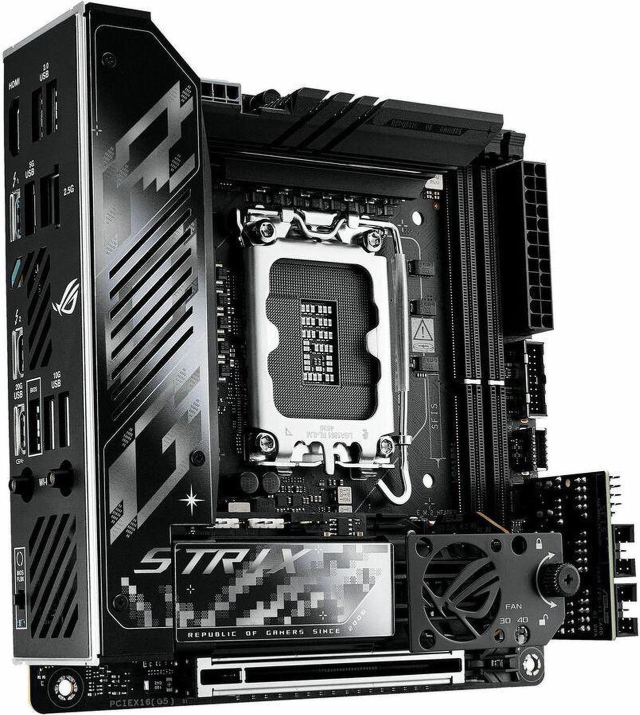 Alt view image 5 of 7 - ASUS ROG STRIX Z890-I GAMING WIFI Motherboard,  LGA 1851 Intel Z890 Mini ITX Motherboard