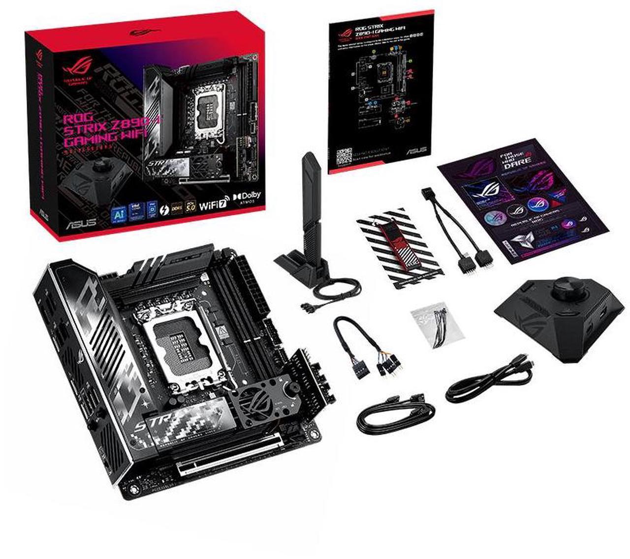 Alt view image 7 of 7 - ASUS ROG STRIX Z890-I GAMING WIFI Motherboard,  LGA 1851 Intel Z890 Mini ITX Motherboard
