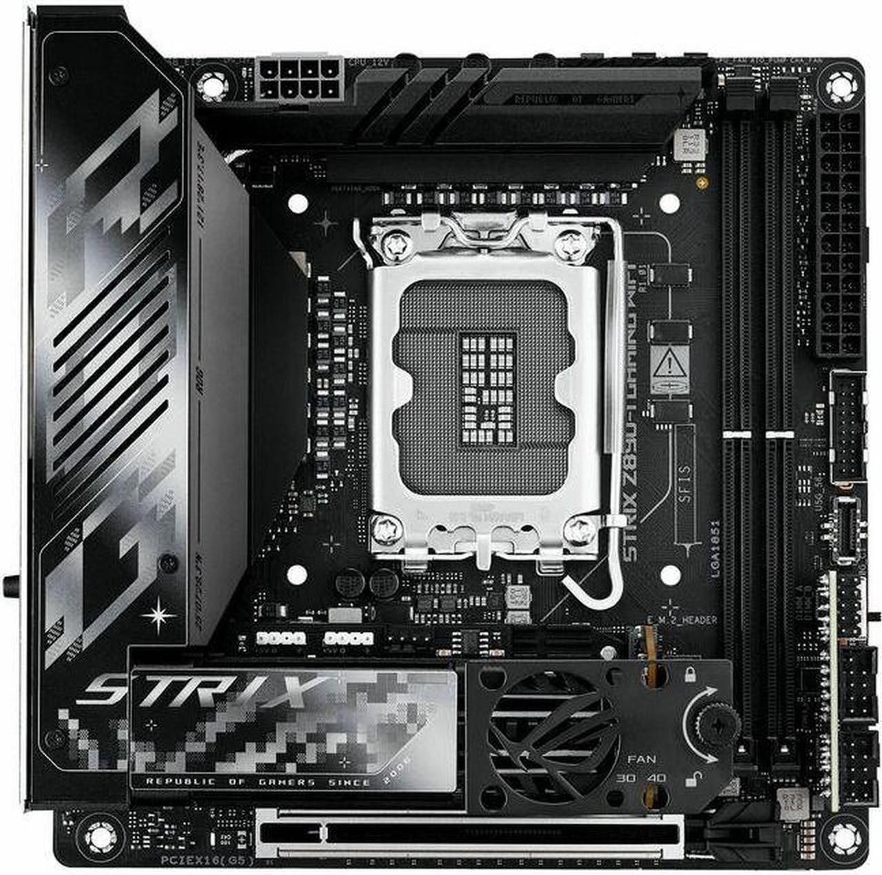Main image of ASUS ROG STRIX Z890-I GAMING WIFI Motherboard,  LGA 1851 Intel Z890 Mini ITX Motherboard