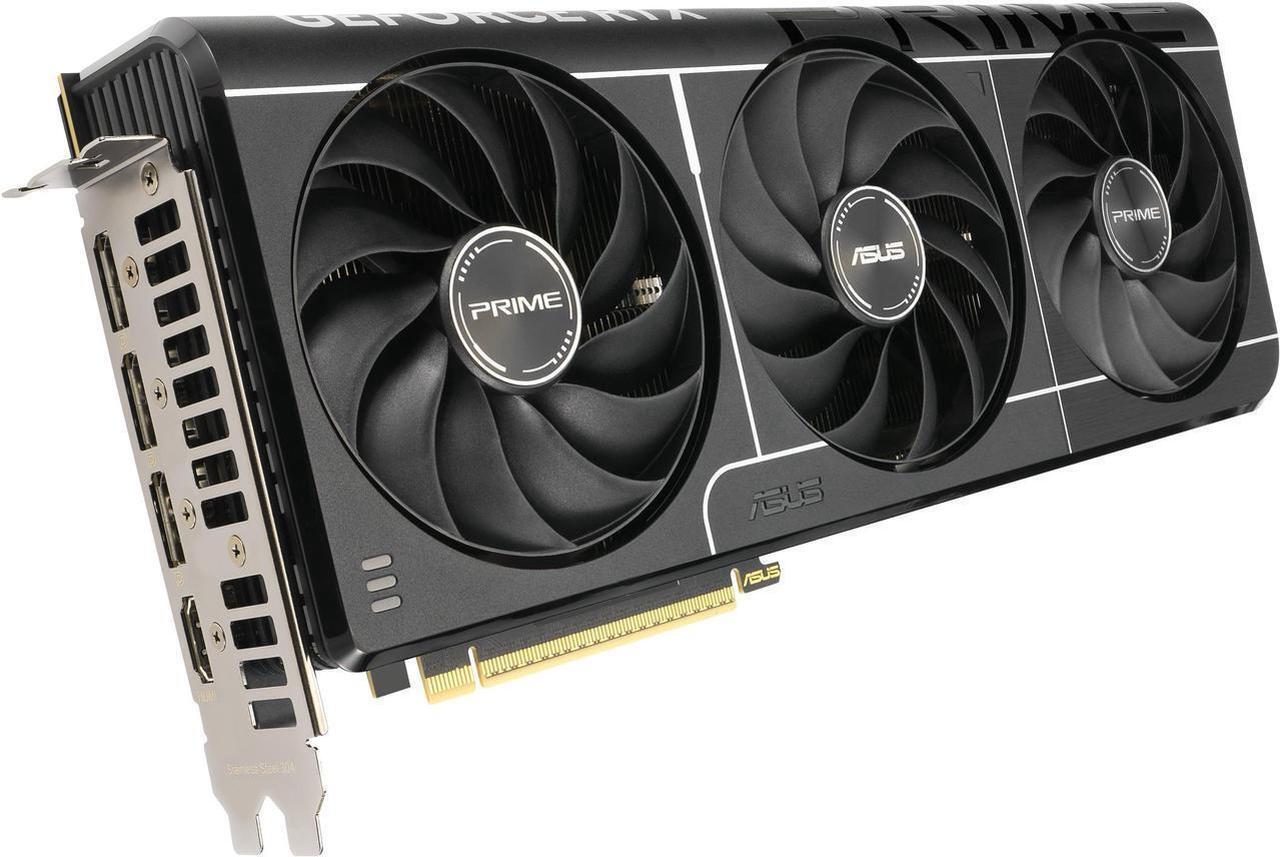 Alt view image 2 of 7 - ASUS PRIME GeForce RTX 5070 Ti 16GB GDDR7 OC Edition PCI Express 5.0 DLSS 4.0 Graphics Card PRIME-RTX5070TI-O16G