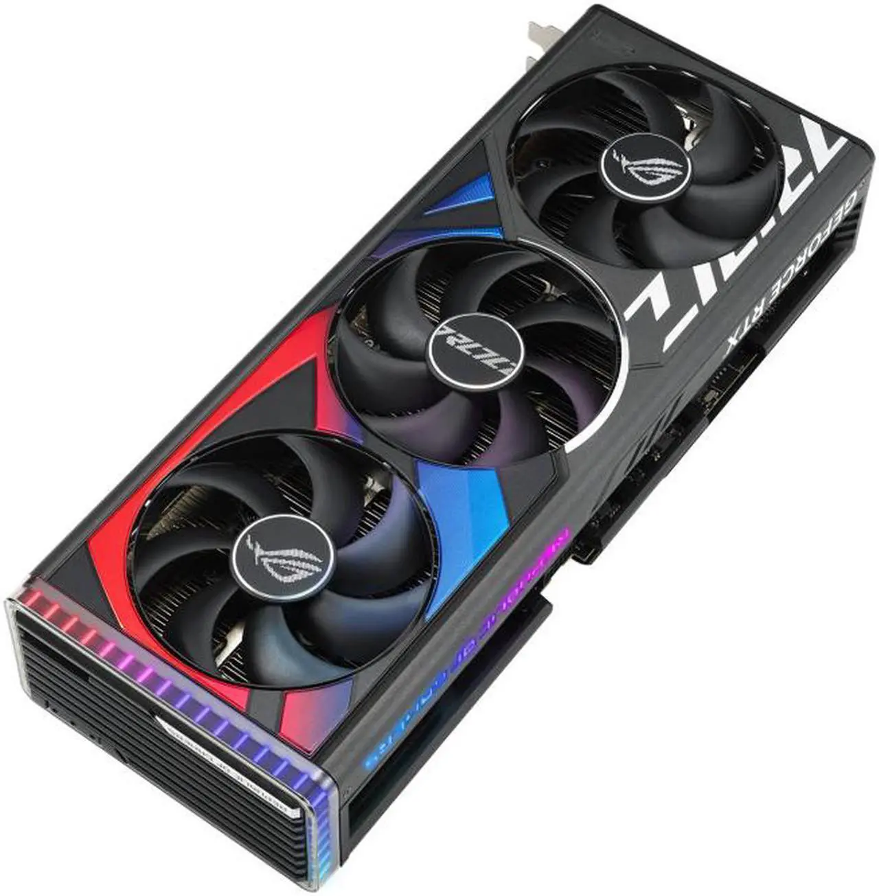 Alt view image 3 of 7 - ASUS ROG Strix GeForce RTX 4090 OC Edition Gaming Graphics Card (PCIe 4.0, 24GB GDDR6X, HDMI 2.1a, DisplayPort 1.4a) ROG-STRIX-RTX4090-O24G-GAMING
