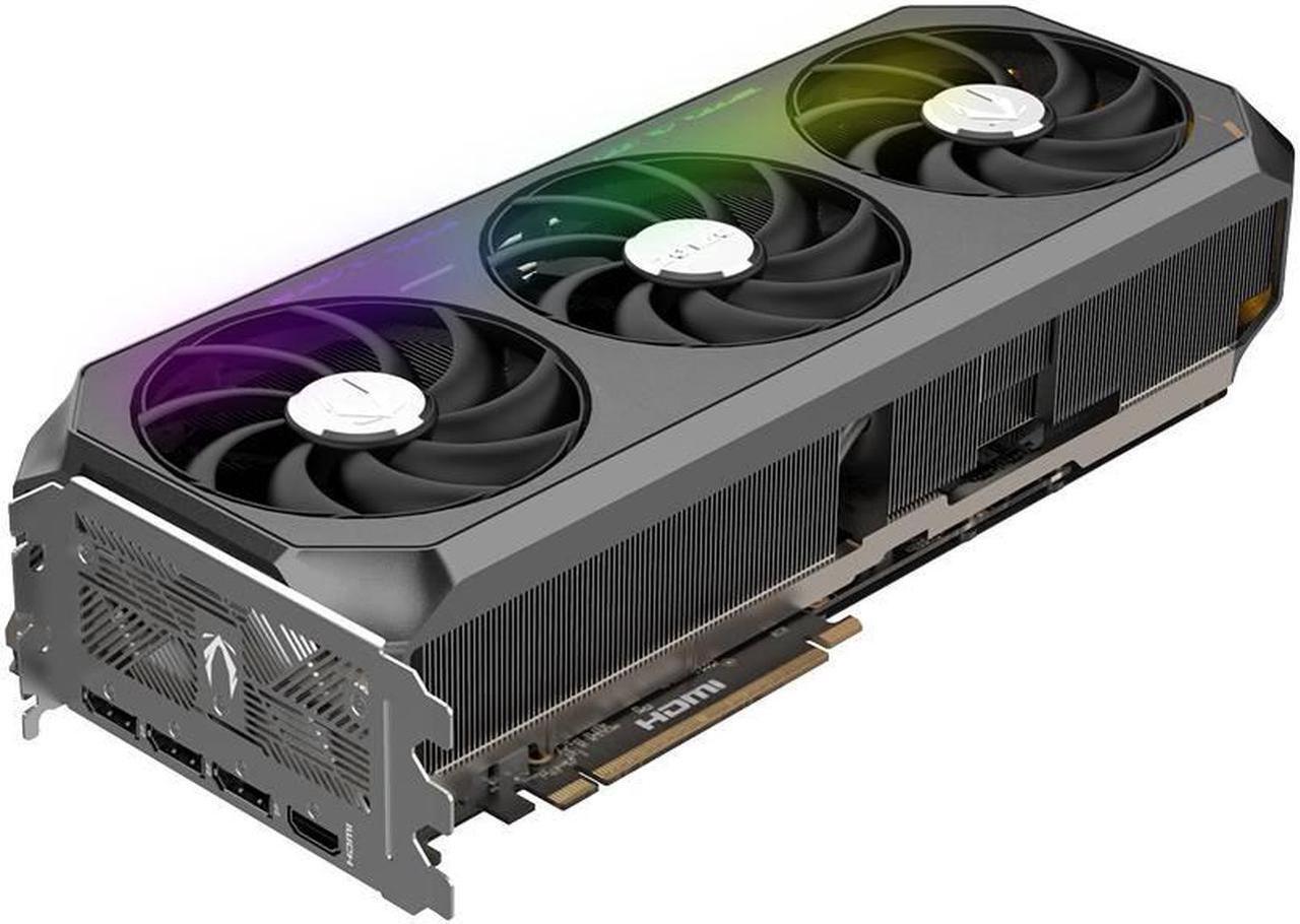 Alt view image 2 of 7 - ZOTAC AMP Extreme Infinity GeForce RTX 5080 16GB 256-Bit GDDR7 PCI-Express 5.0 DLSS 4.0 Graphics Card ZT-B50800B-10P,  ZOTAC GEFORCE RTX 5080 16GB AMP EXTREME INFINITY