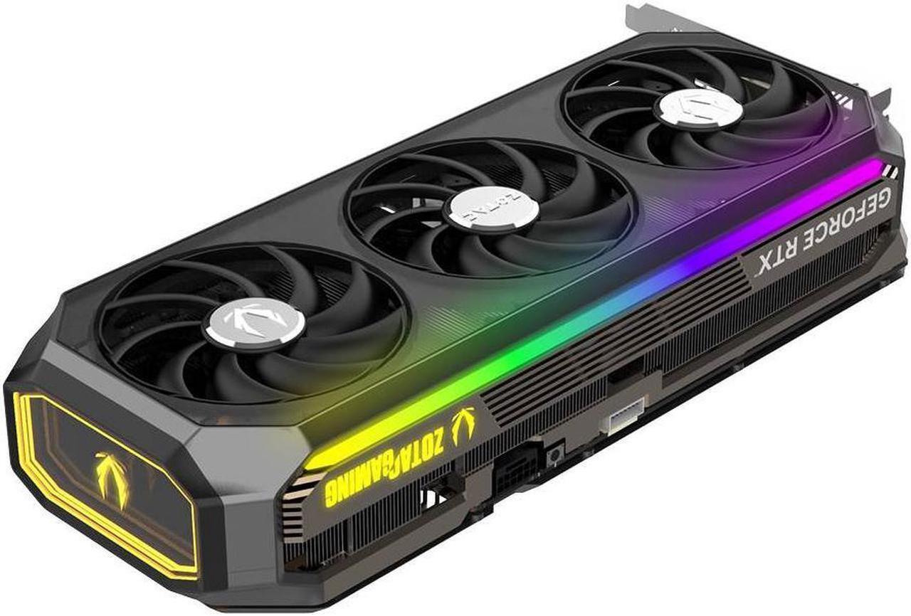 Alt view image 3 of 7 - ZOTAC AMP Extreme Infinity GeForce RTX 5080 16GB 256-Bit GDDR7 PCI-Express 5.0 DLSS 4.0 Graphics Card ZT-B50800B-10P,  ZOTAC GEFORCE RTX 5080 16GB AMP EXTREME INFINITY