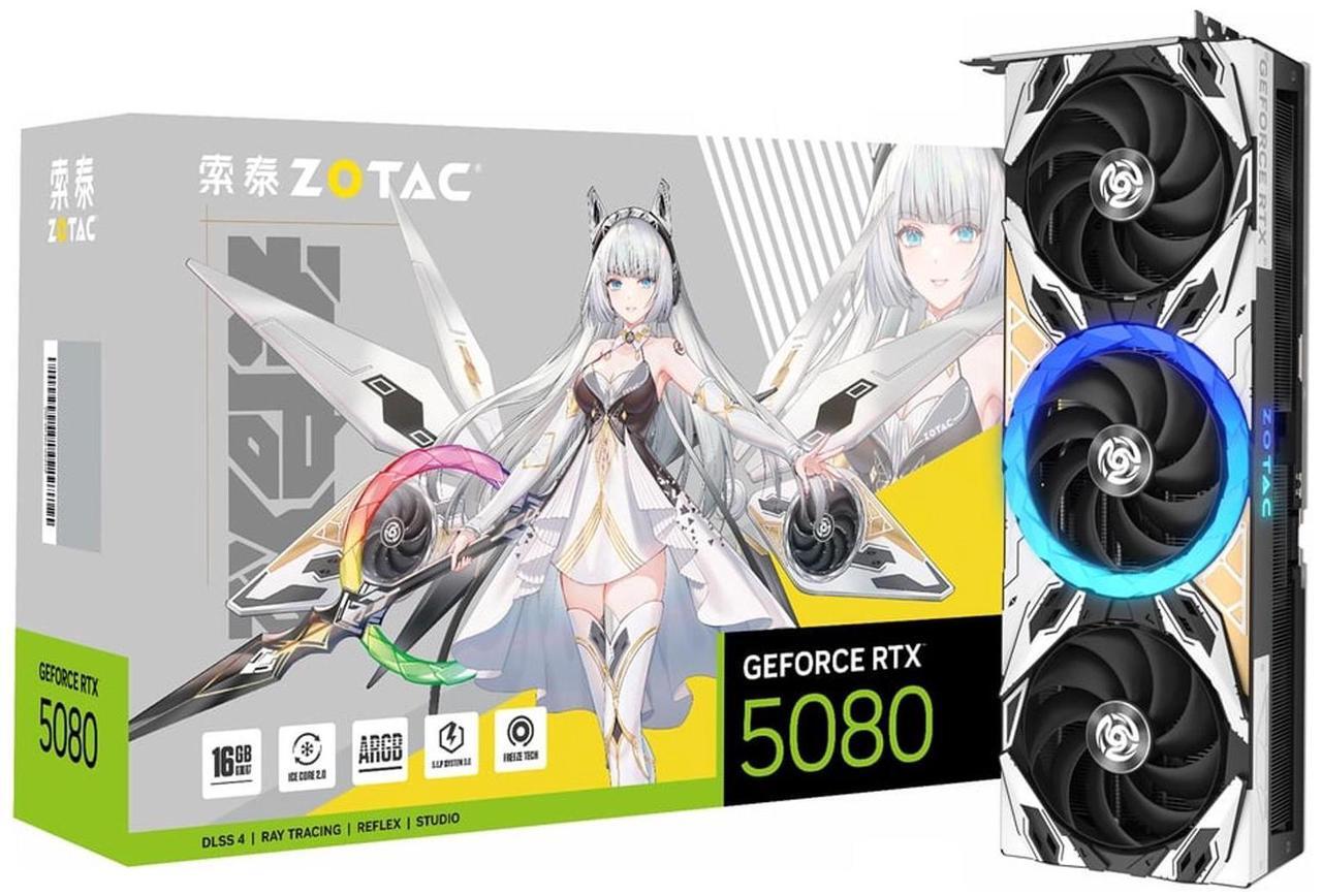 Alt view image 6 of 6 - ZOTAC  Apocalypse OC GEFORCE RTX 5080 16GB 256-Bit GDDR7 DLSS 4.0 PCI Express 5.0 x16 Graphics Card, ZOTAC GEFORCE RTX 5080 16GB  Apocalypse OC