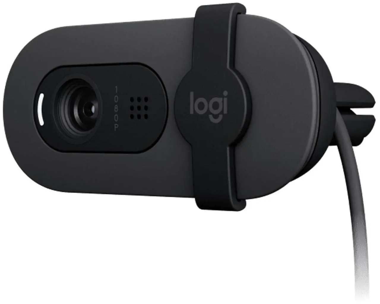Alt view image 2 of 7 - Logitech BRIO 90 Wired HD Webcam, 60 fps/1080p Live Streaming Camera with Auto Light Balancing, Integrated Privacy Lens Cap, Built-in Microphone, for Windows /macOS /ChromeOS, 2MP, Black