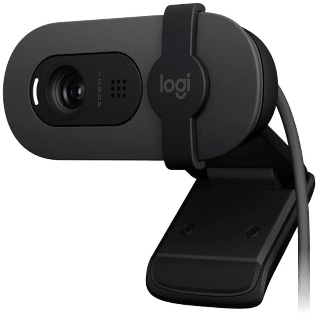 Alt view image 5 of 7 - Logitech BRIO 90 Wired HD Webcam, 60 fps/1080p Live Streaming Camera with Auto Light Balancing, Integrated Privacy Lens Cap, Built-in Microphone, for Windows /macOS /ChromeOS, 2MP, Black
