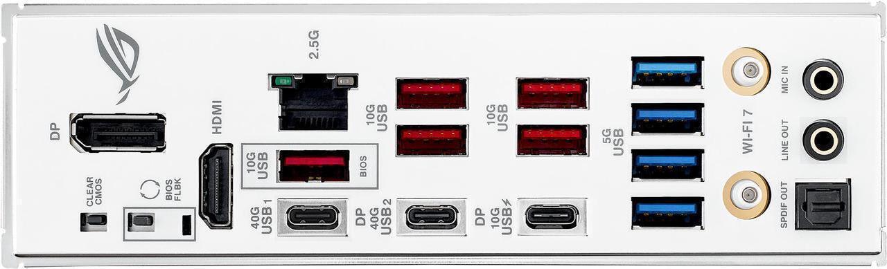 Alt view image 5 of 7 - ASUS ROG STRIX X870-A GAMING WIFI AMD AM5 X870 ATX motherboard 16+2+2 power stages, Dynamic OC Switcher, Core Flex, DDR5 AEMP, WiFi 7, 4x M.2, PCIe 5.0, Q-Release Slim, USB4, AI OCing & Networking