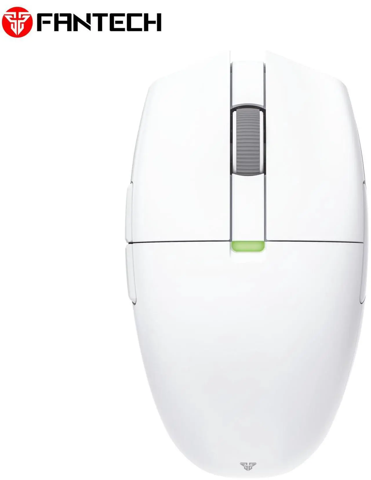 Main image of FANTECH ARIA E XD7E White Gaming Mouse - Huano Transparent Blue Shell Pink Dots,70Hours Battery Life,Pixart 3311 Sensor,Dual Mode Connectivity,12000DPI Adjustable,6 Buttons(White)