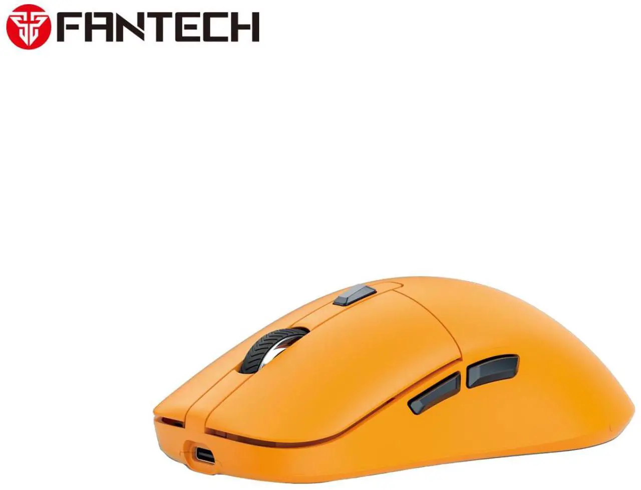 Alt view image 3 of 5 - FANTECH KANATA WIRELESS S WG9S Black Gaming Mouse - 12000 DPI, Dual Mode Connectivity,Huano Blue Shell White Dots,70+Hours Battery Life,Pixart 3311 Sensor,Ergonomic Design for PC/Computer(Yellow)
