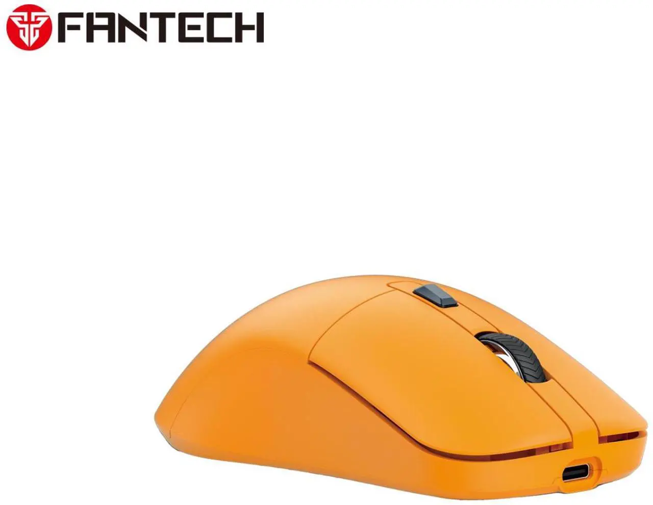 Alt view image 4 of 5 - FANTECH KANATA WIRELESS S WG9S Black Gaming Mouse - 12000 DPI, Dual Mode Connectivity,Huano Blue Shell White Dots,70+Hours Battery Life,Pixart 3311 Sensor,Ergonomic Design for PC/Computer(Yellow)