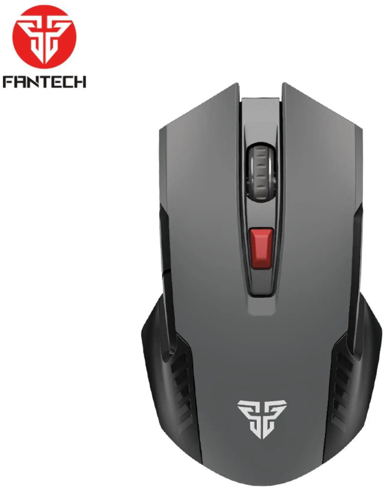Main image of FANTECH RAIGOR II WG10 Grey Gaming Mouse - 2000DPI, 2.4GHz, 6 Buttons, 61g Ultra-Light, 5M Clicks,Ergonomic Design for PC/Computer(Grey)