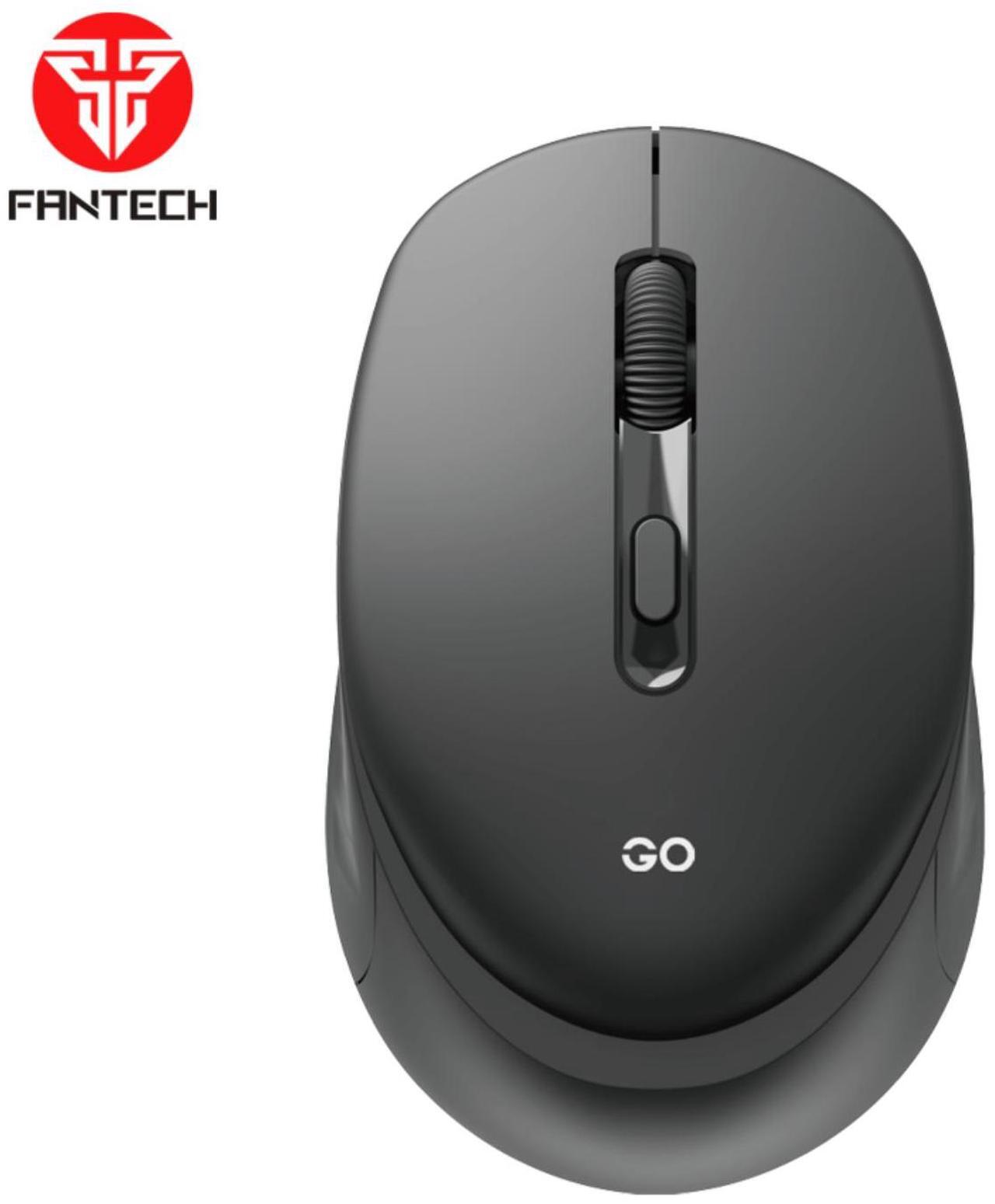 Main image of FANTECH GO W609 Black Gaming Mouse - Adjustable Responsive DPl, Plug and Play Connectivity, Ergonomic Grip,Energy Efficient,Ergonomic Design for PC/Computer(Black)