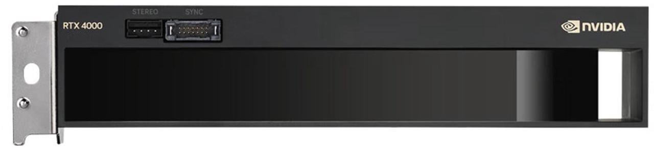 Alt view image 4 of 5 - NVIDIA RTX 4000 SFF Ada 20GB Generation, Industrial Package, GDDR6 ECC Memory,  160bit, 280GB/s, PCle 4.0 x16, High-performance acceleration, AI computing