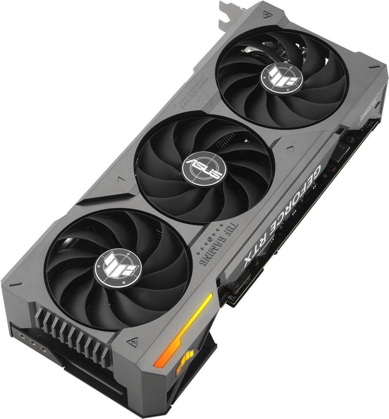 Alt view image 3 of 7 - ASUS TUF Gaming NVIDIA GeForce RTX 4070 Ti SUPER OC Edition Gaming Graphics Card (PCIe 4.0, 16GB GDDR6X, HDMI 2.1a, DisplayPort 1.4a) TUF-RTX4070TIS-O16G-GAMING