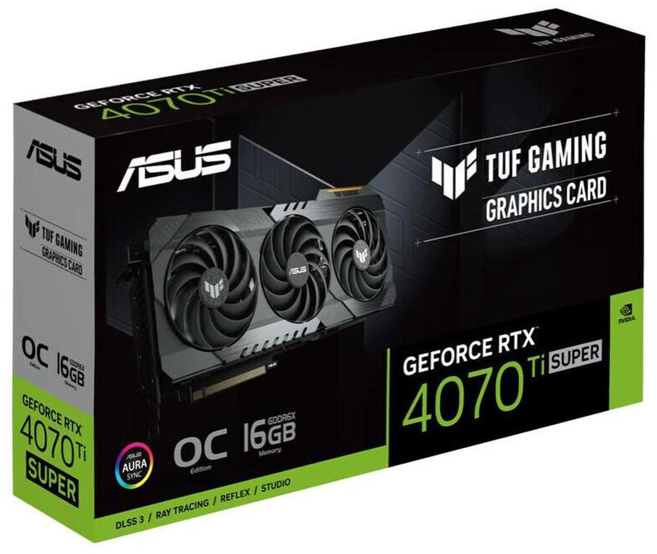 Alt view image 7 of 7 - ASUS TUF Gaming GeForce RTX 4070 Ti SUPER OG Gaming Graphics Card (PCIe 4.0, 16GB GDDR6X, DLSS 3, HDMI 2.1a, DisplayPort 1.4a) TUF-RTX4070TIS-16G-OG-GAMING Video Card