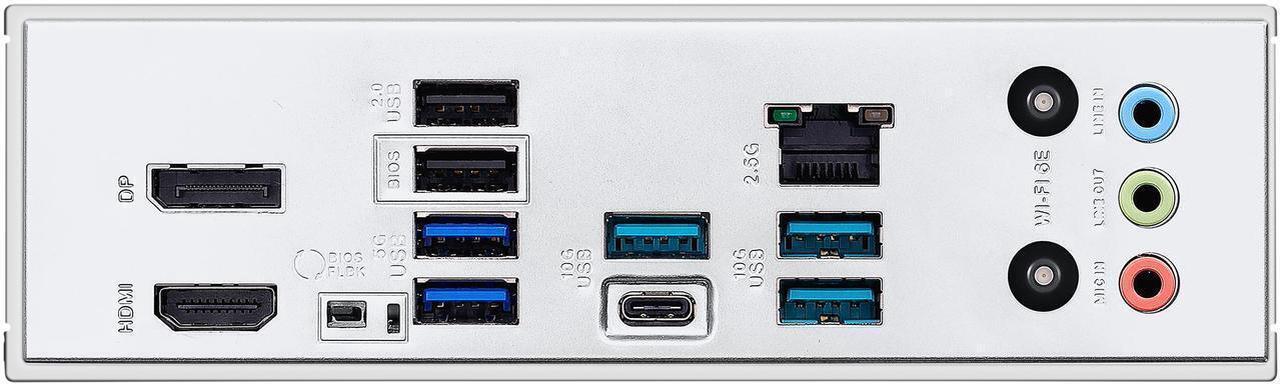 Alt view image 6 of 7 - ASUS B650E MAX GAMING WIFI AMD B650 ATX motherboard, DDR5, PCIe 5.0 Ready, 3x M.2 slots, Wi-Fi 6E, Realtek 2.5Gb Ethernet, DisplayPort, HDMI, USB 10Gbps Type-A & Type-C, BIOS FlashBack, Aura Sync