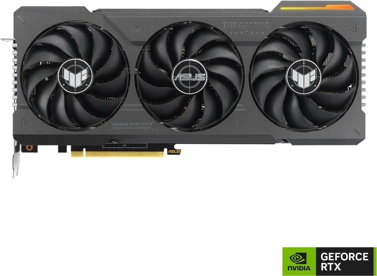 Main image of ASUS TUF Gaming NVIDIA GeForce RTX 4070 Ti Gaming Graphics Card (PCIe 4.0, 12GB GDDR6X, HDMI 2.1a, DisplayPort 1.4a) TUF-RTX4070TI-12G-GAMING