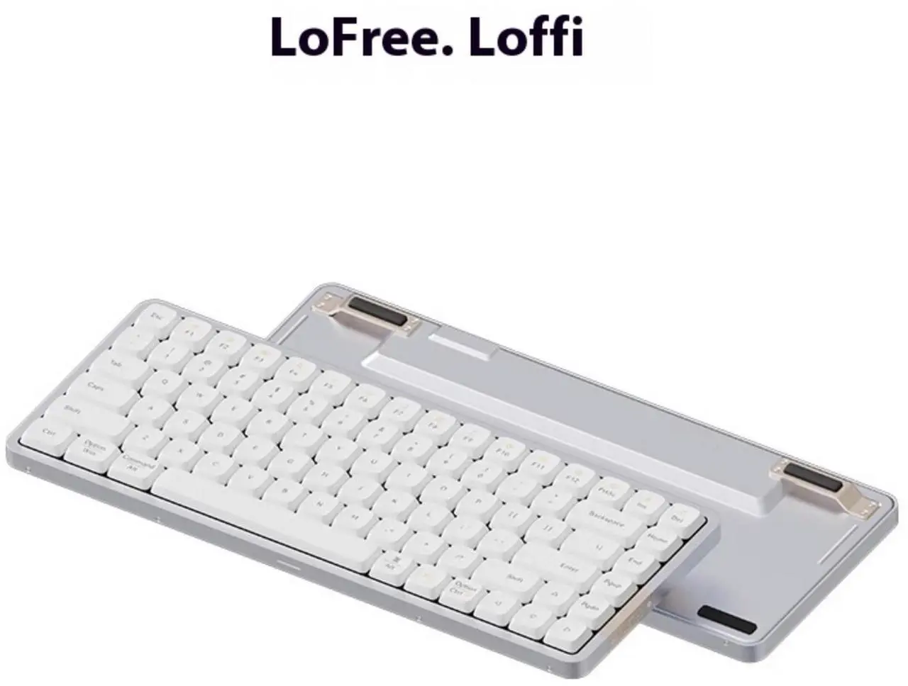 Alt view image 2 of 7 - LOFREE OE915 XiaoShun 84-Key Minimalist Compact Mechanical Keyboard - Gasket Mount POM Flat Switches for Windows/Mac, All Aluminum Frame, PBT Keycaps, RGB Backlighting, Dual-Mode Connection Function