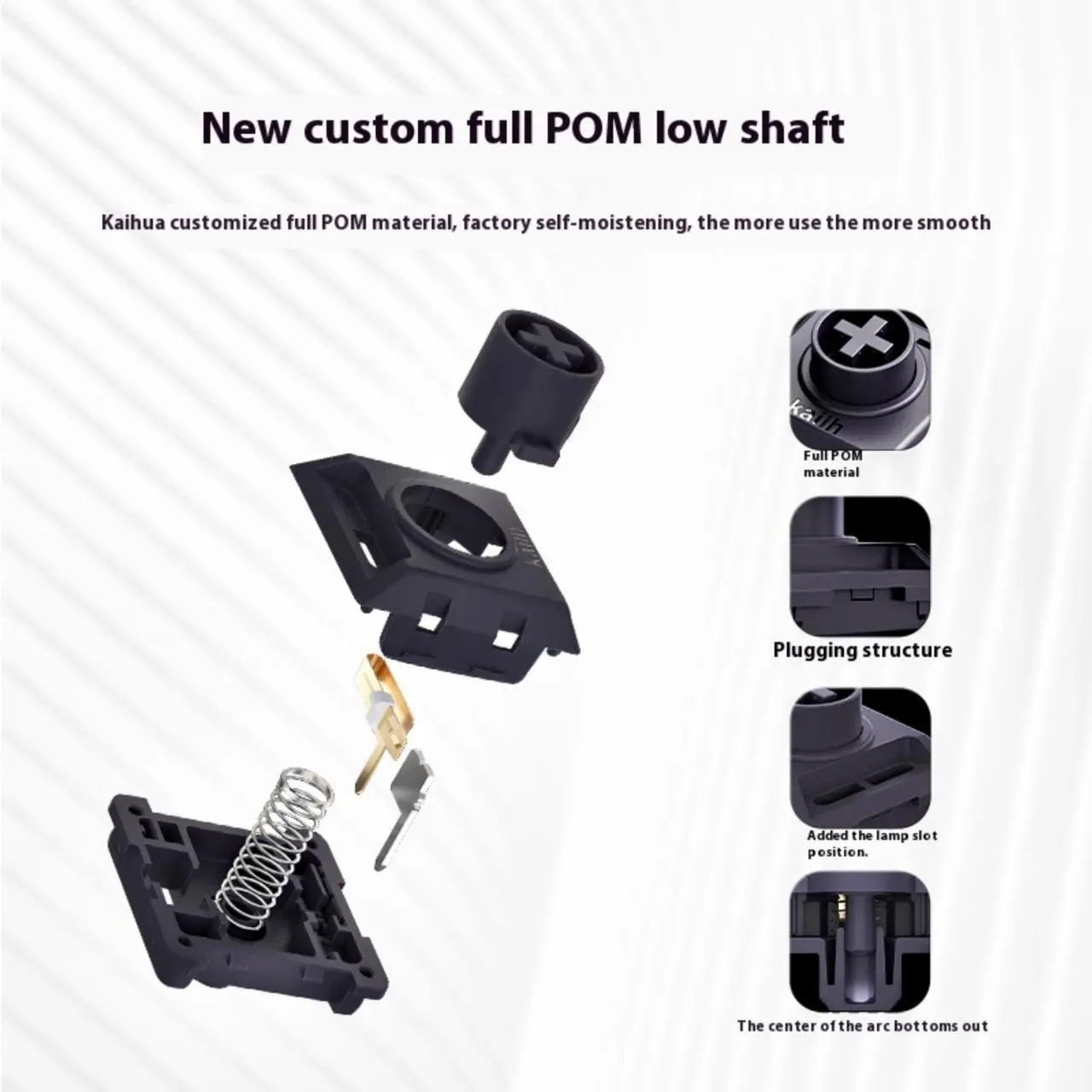 Alt view image 5 of 7 - LOFREE OE915 XiaoShun 84-Key Minimalist Compact Mechanical Keyboard - Gasket Mount POM Flat Switches for Windows/Mac, All Aluminum Frame, PBT Keycaps, RGB Backlighting, Dual-Mode Connection Function