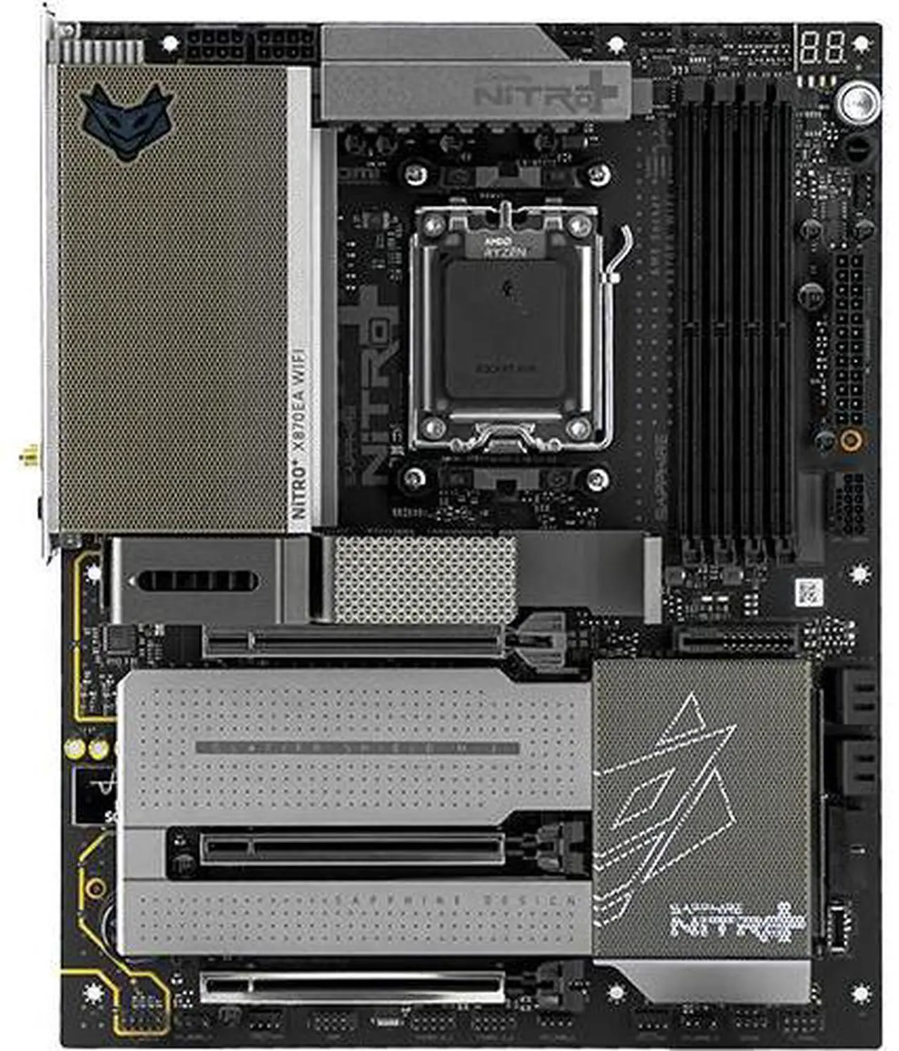 Sapphire Tech NITRO+ X870EA PhantomLink Motherboard - Thumbnail 2