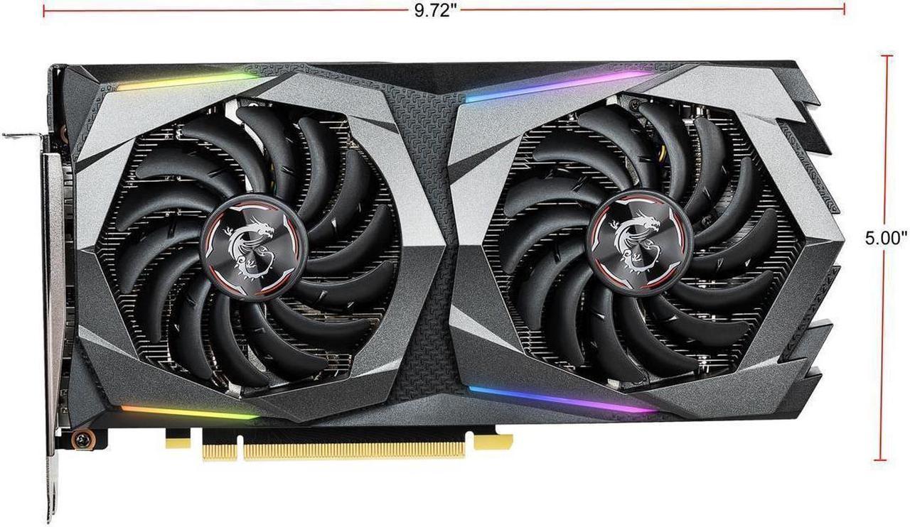 MSI Gaming GeForce GTX 1660 SUPER 6GB GDDR6 PCI Express 3.0 x16 Video Card GTX 1660 SUPER GAMING Z