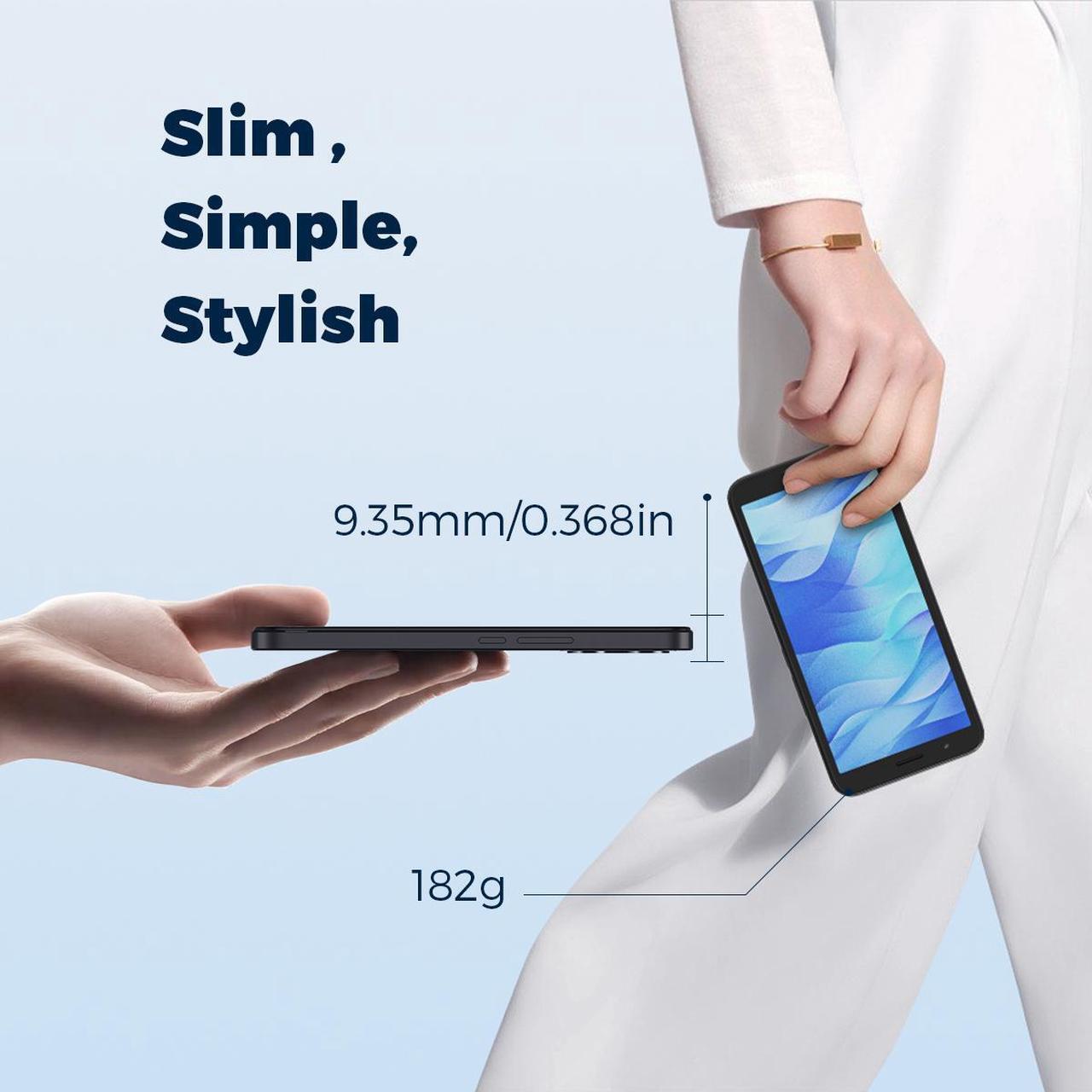 Alt view image 7 of 7 - MIRO A1 Cellphone 5.99'' HD  IPS Incell 2.5D Display Octa-core Android 14 Smartphone 2+32GB TF, 3000mAh Battery Andriod Phone, Unlock Smart Phone, 4G Dual SIM, GPS,OTG