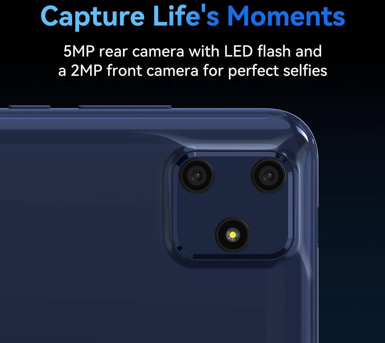 Alt view image 5 of 7 - FOXXD Unlock A56 Smartphone: 5.5-inch screen, 2GB RAM + 16GB storage, 2MP + 5MP cameras, 2000mAh battery capacity, Android 13
