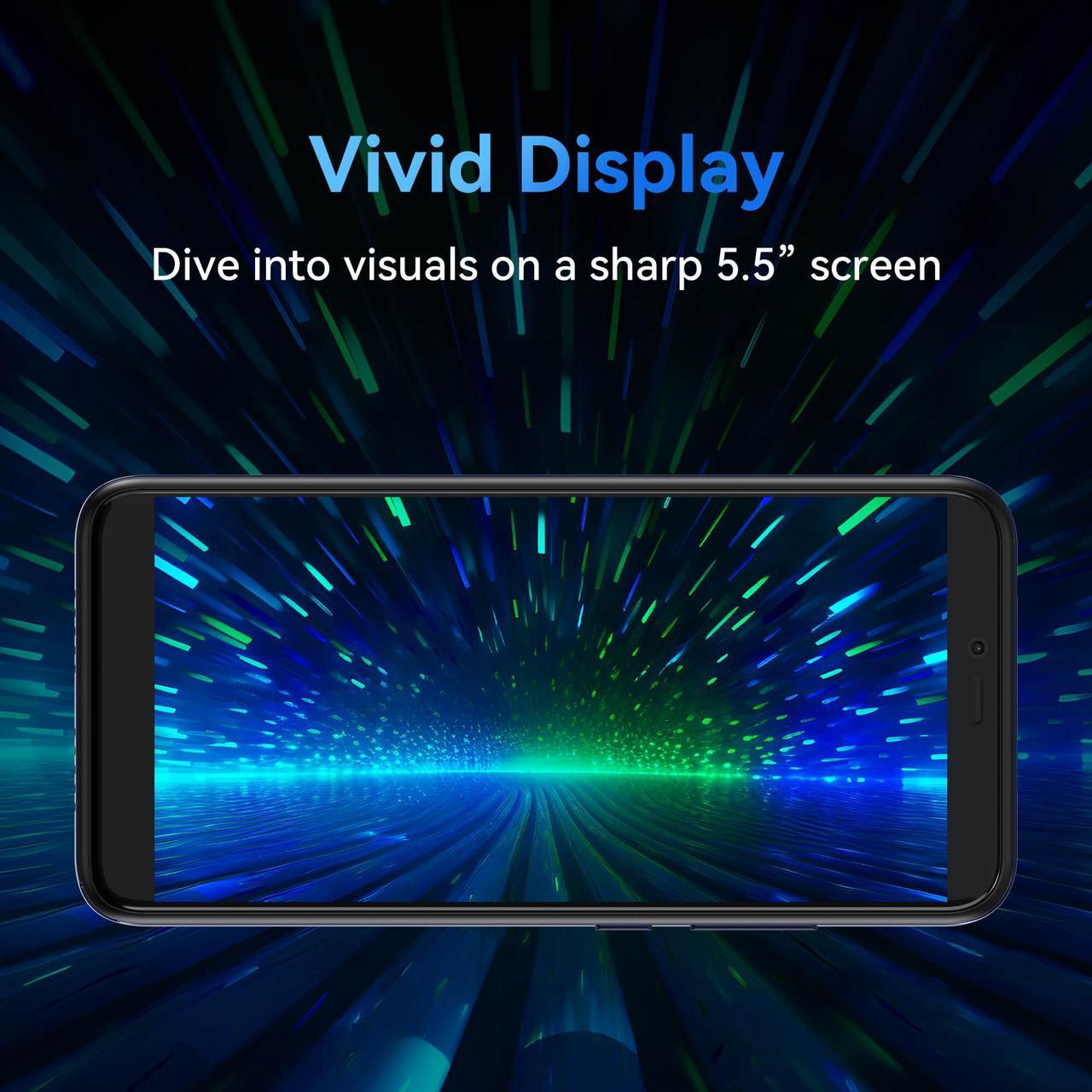 Alt view image 3 of 7 - FOXXD Unlock A56 Smartphone: 5.5-inch screen, 2GB RAM + 16GB storage, 2MP + 5MP cameras, 2000mAh battery capacity, Android 13