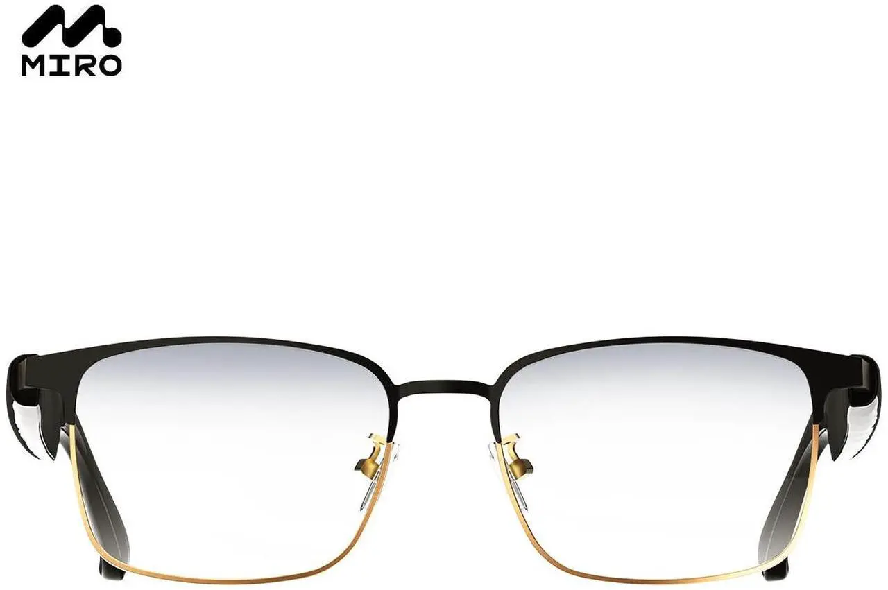 Main image of MIRO W5 AI Translation Meeting Recording Smart Glasses Anti Blue Light Stereo Audio Built-in Speaker for Meetings & Working