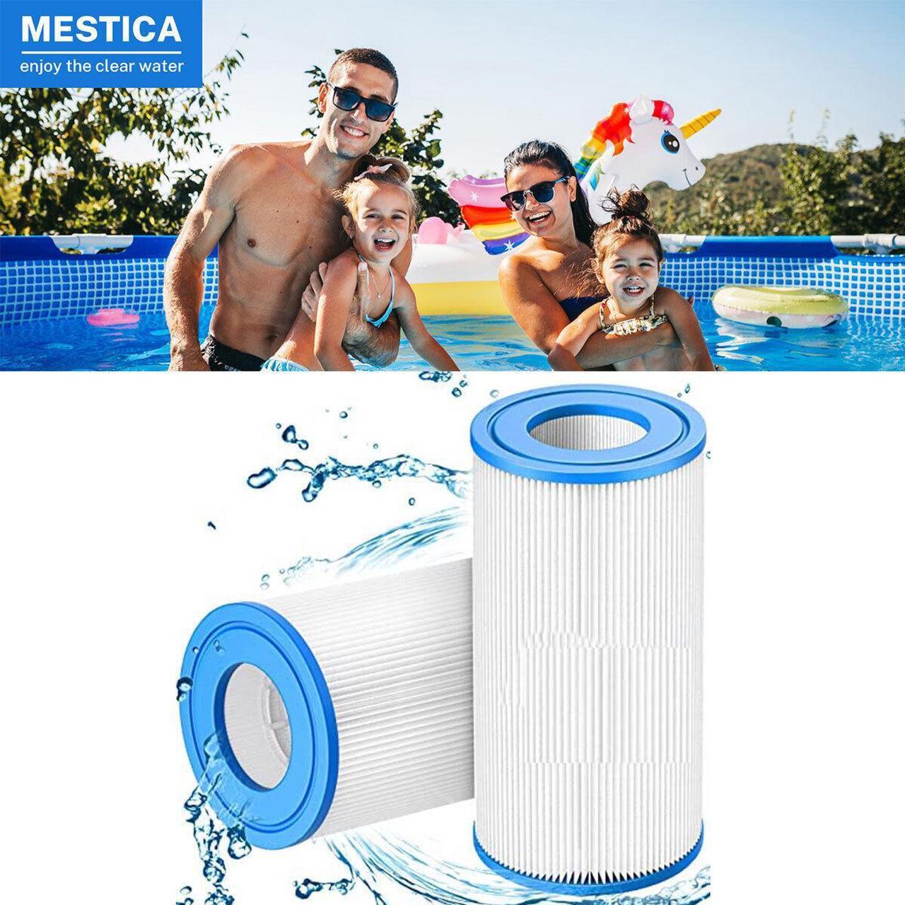 Alt view image 7 of 7 - Intex Swimming Pool Easy Set Type A/C Replacement Filter Pump Cartridge (2 Pack)