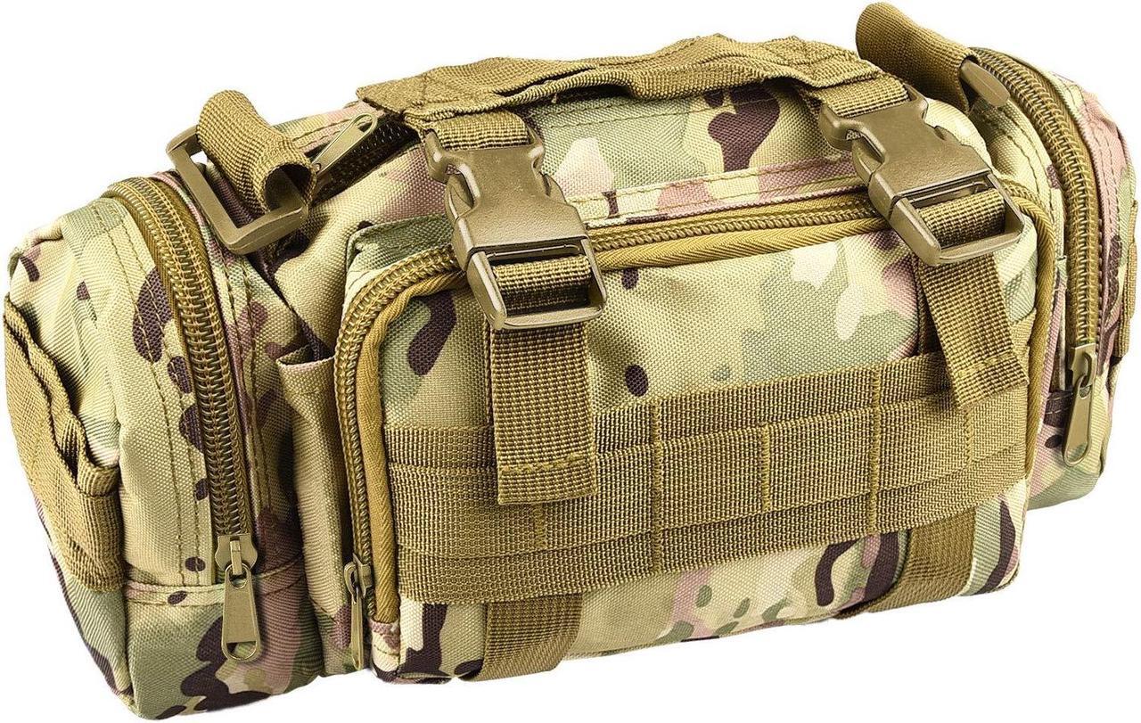 Alt view image 7 of 7 - CVLIFE Tactical Backpack Military Army Rucksack 60L Large Assault Pack Detachable Molle Bag