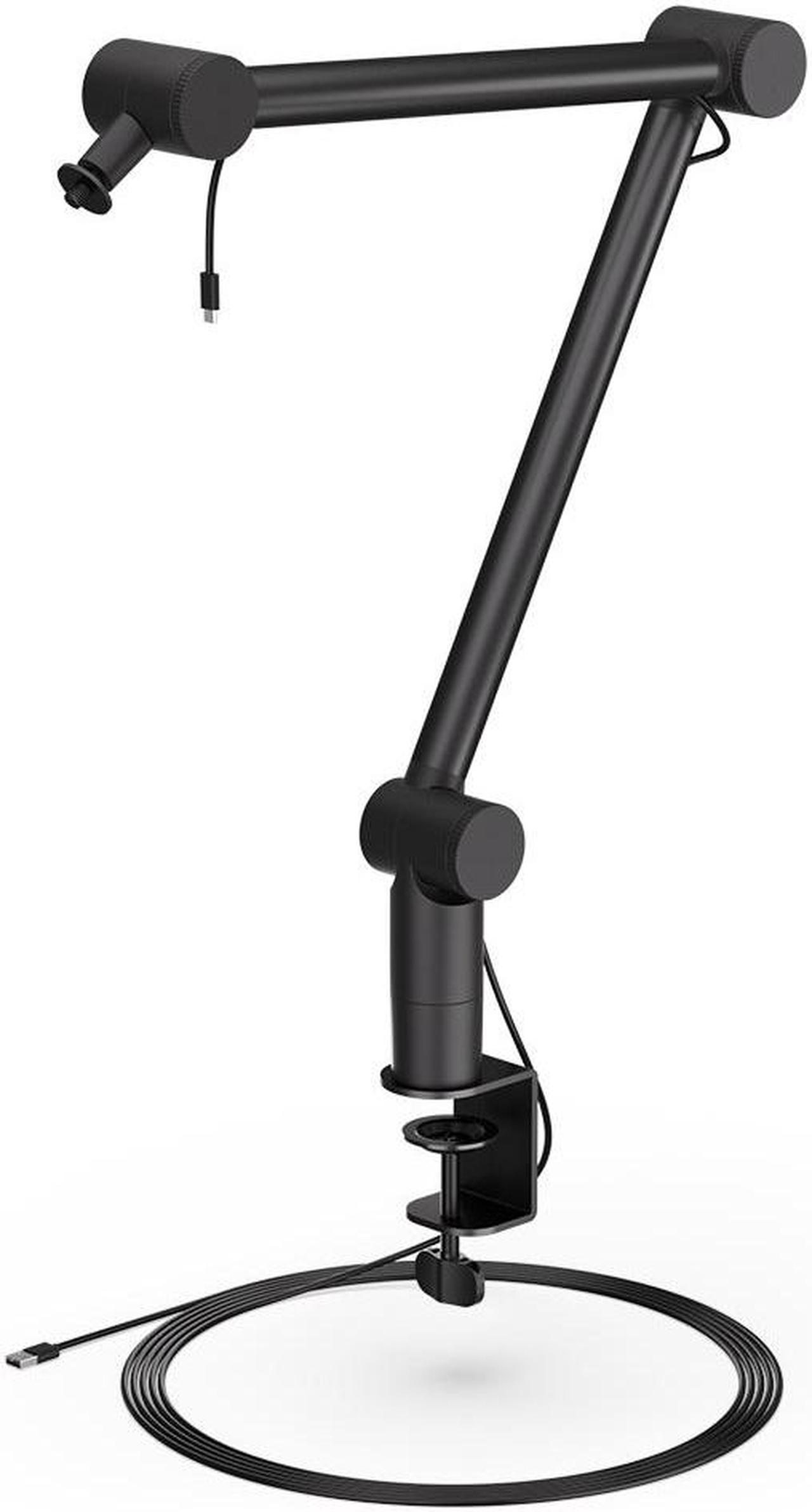 ENDORFY Studio Boom Arm, microphone arm, light arm, USB-C and USB-B cables included, 360 degrees rotation, 3/8 to 5/8 adapter included, EY0A005