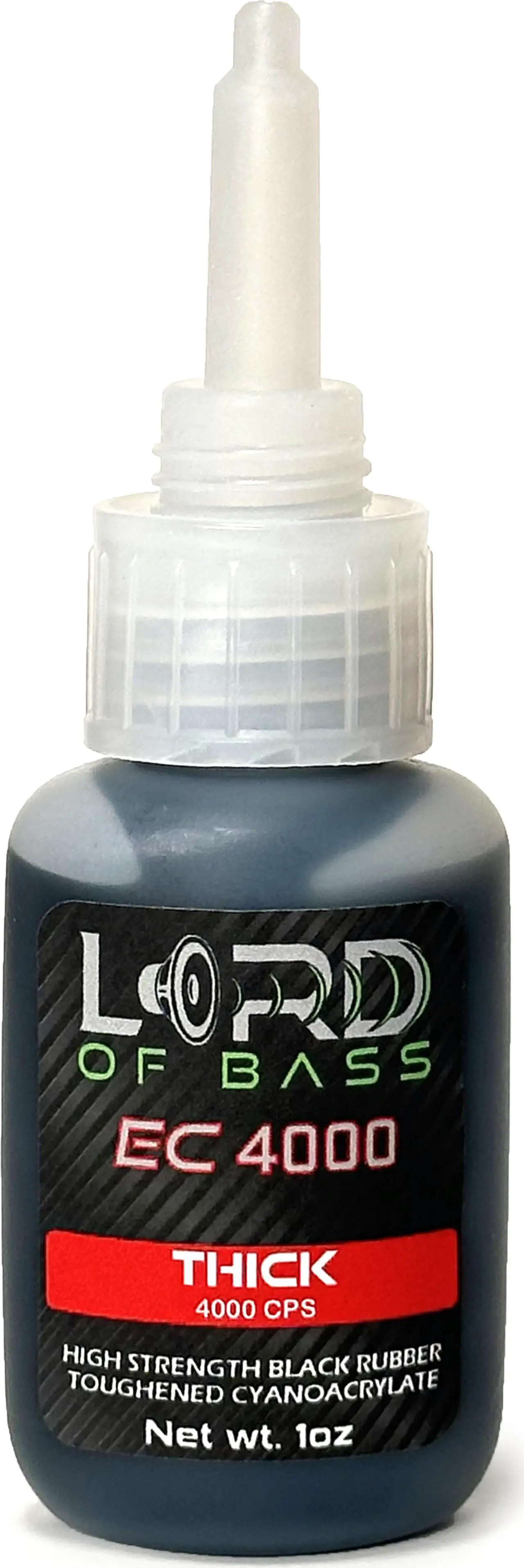 Alt view image 4 of 4 - Premium Grade Cyanoacrylate (CA) Super Glue 1 oz Black Rubber Toughened Thick 4000 CPS Viscosity- Lord of Bass