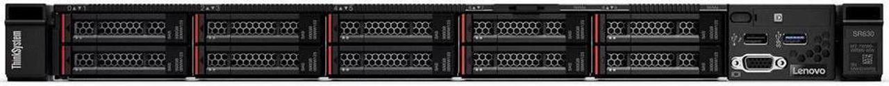 Main image of Lenovo ThinkSystem SR250 Rack Server Bundle with Rail Kit, Windows Server 2019, Intel Xeon E-2136 6-Core 3.3GHz, 128GB DDR4, 8TB SSD, RAID