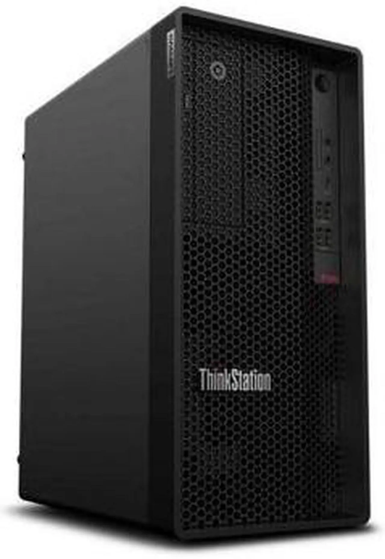 Main image of Lenovo ThinkStation P340 30DH00K5US Workstation - 1 i9-10900K - 32 GB RAM - 1 TB SSD - Tower - Raven Black - Windows 10 Pro 64-bit - DVD-Writer - English (US) Keyboard - Ethernet