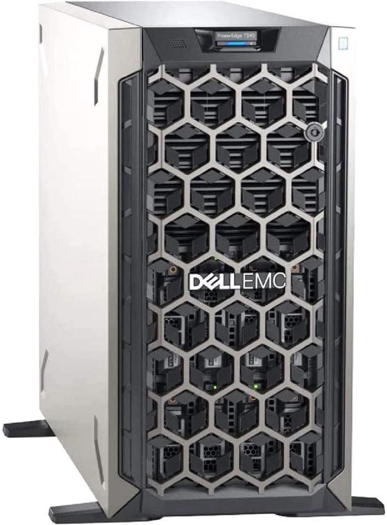 Alt view image 2 of 4 - Dell PowerEdge T340 Tower Server, Intel Xeon E-2124 Quad-Core 3.3GHz 8MB, 32GB DDR4 RAM, 8TB Storage, RAID, iDRAC9, Single PSU