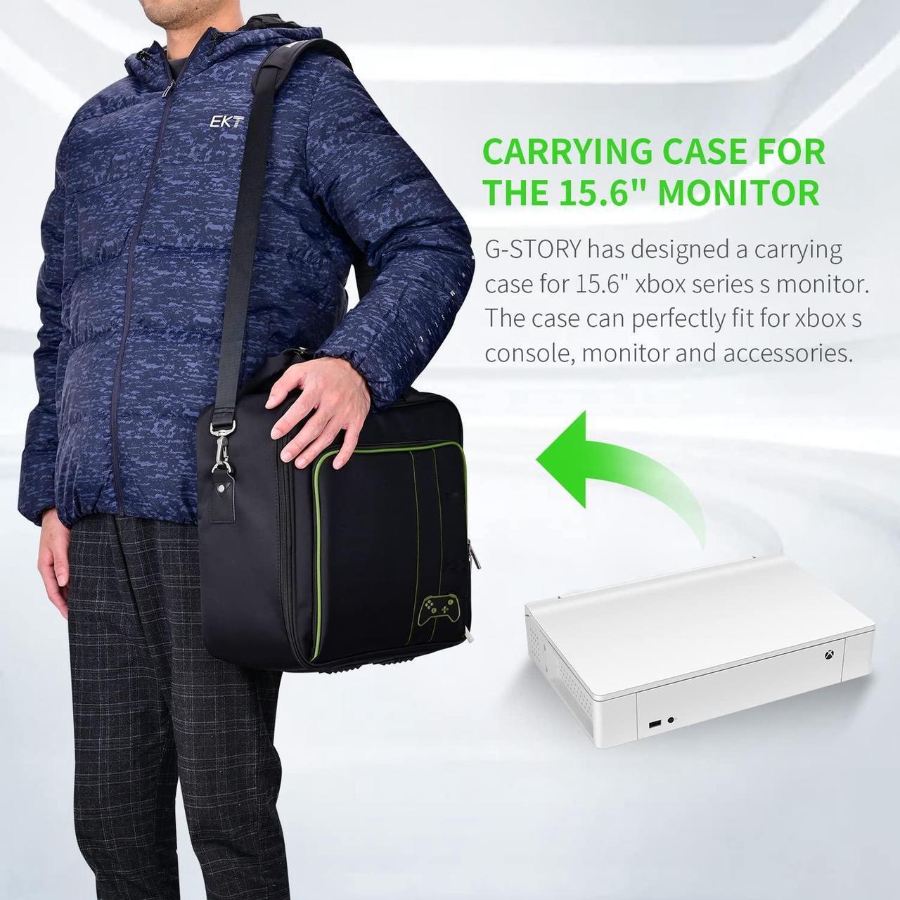 Alt view image 8 of 7 - G-STORY 15.6" HDR IPS 2K&165Hz Eye-Care Portable Gaming Monitor for Xbox Series S(not Included) with FreeSync, HDMI Cable, Built-in Multimedia Stereo Speaker,UL Certificated AC Adapter
