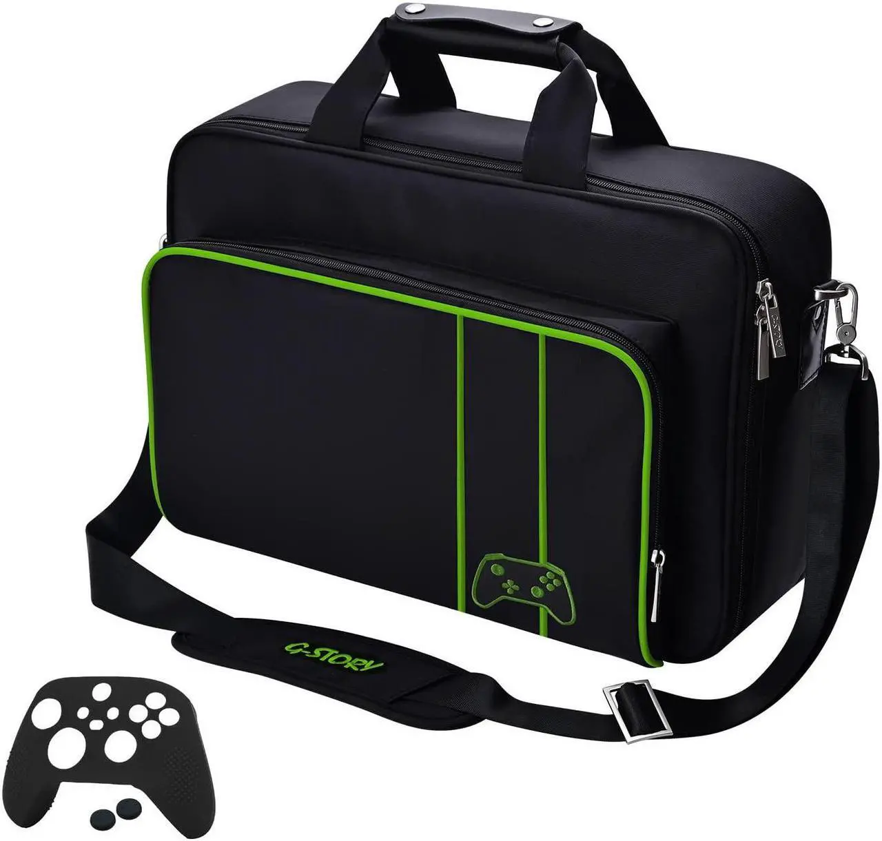 Main image of G-STORY Case Storage Bag for Xbox Series S Console integrate 15.6" monitor Carrying Case, Travel Bag for Xbox Controllers Xbox Games and Gaming Accessories