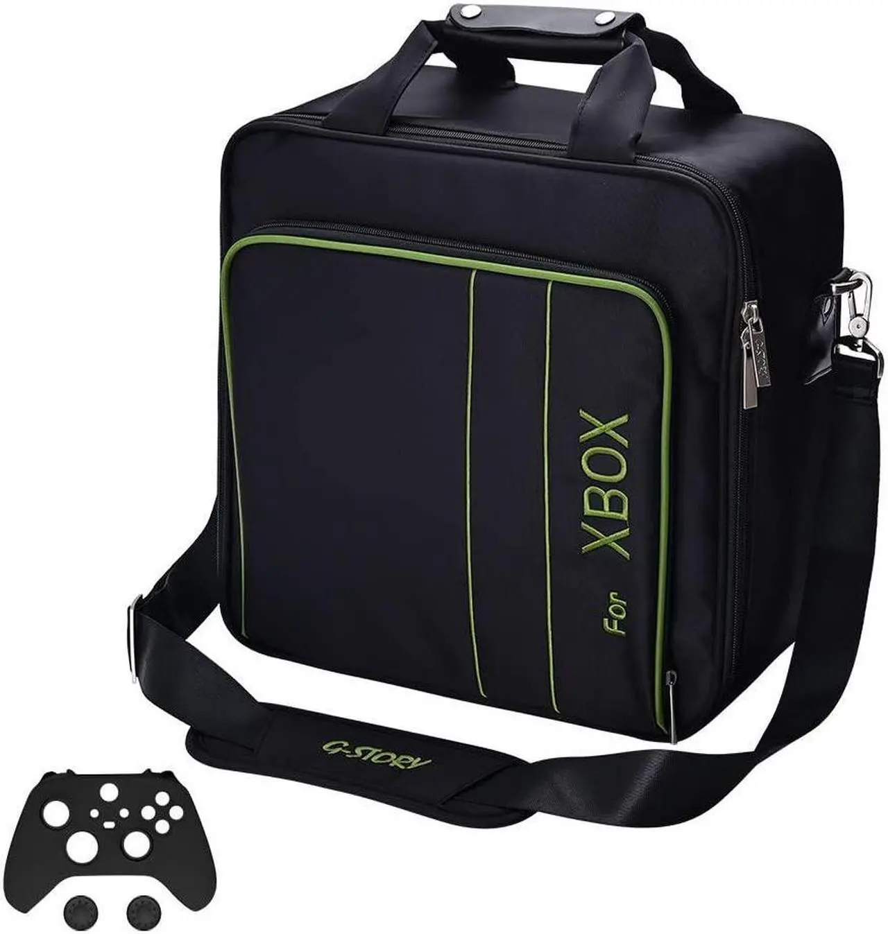 Main image of G-STORY Carrying Case for Xbox Series X S, Xbox Series X Carrying Case Travel, Travel Bag for Xbox Console, Controllers and Gaming Accessories, Included Silicone Cover Skin Protector