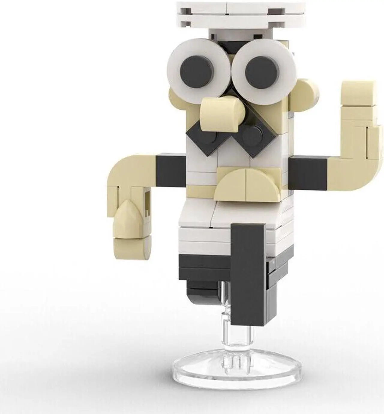 Alt view image 3 of 7 - ZITIANYOUBUILD 7-in-1 Game Character from Action Platformer Game 257 Pieces MOC