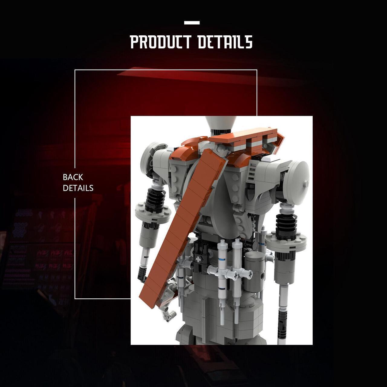 Alt view image 4 of 6 - ZITIANYOUBUILD Robot Model Building Blocks Toys Set from Movie 928 Pieces MOC