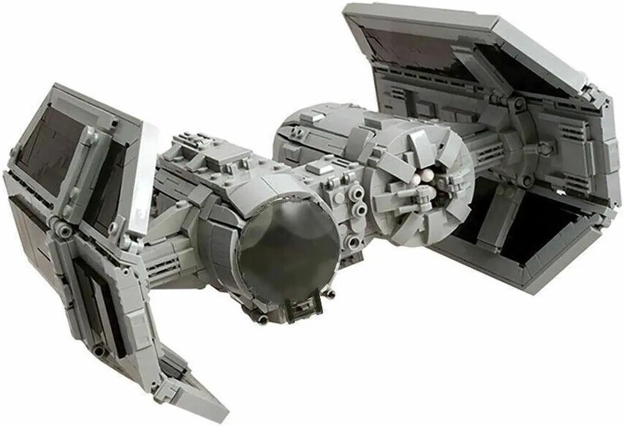 Alt view image 2 of 5 - ZITIANYOUBUILD Star Wars MOC-13952 TIE Bomber - Perfect Minifig Scale Bomber Assault Bomber Model Sets 100% Compatible with LEGO Brand New and High Quality