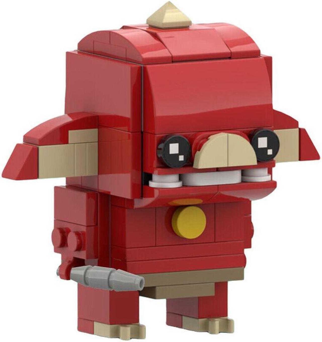 Alt view image 2 of 3 - ZITIANYOUBUILD Red Bokoblin Monster Character Model Building Kit 98 Pieces MOC