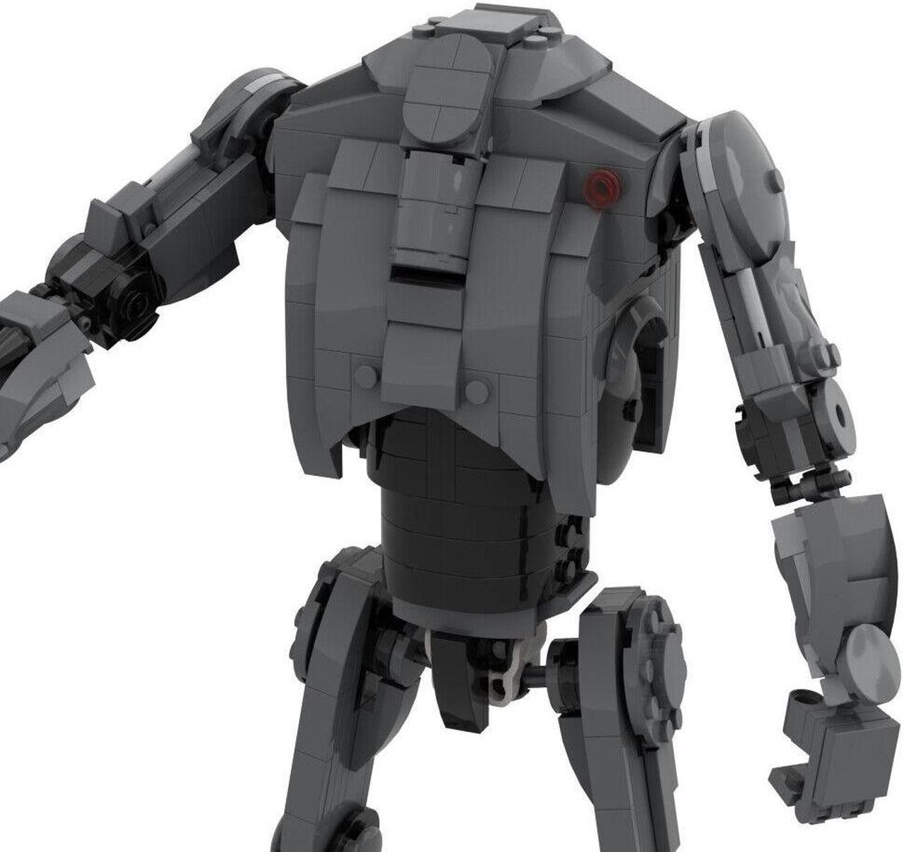 Alt view image 5 of 7 - ZITIANYOUBUILD B2 SBD B2-series Super Battle Robot Building Kit 450 Pieces from Film MOC