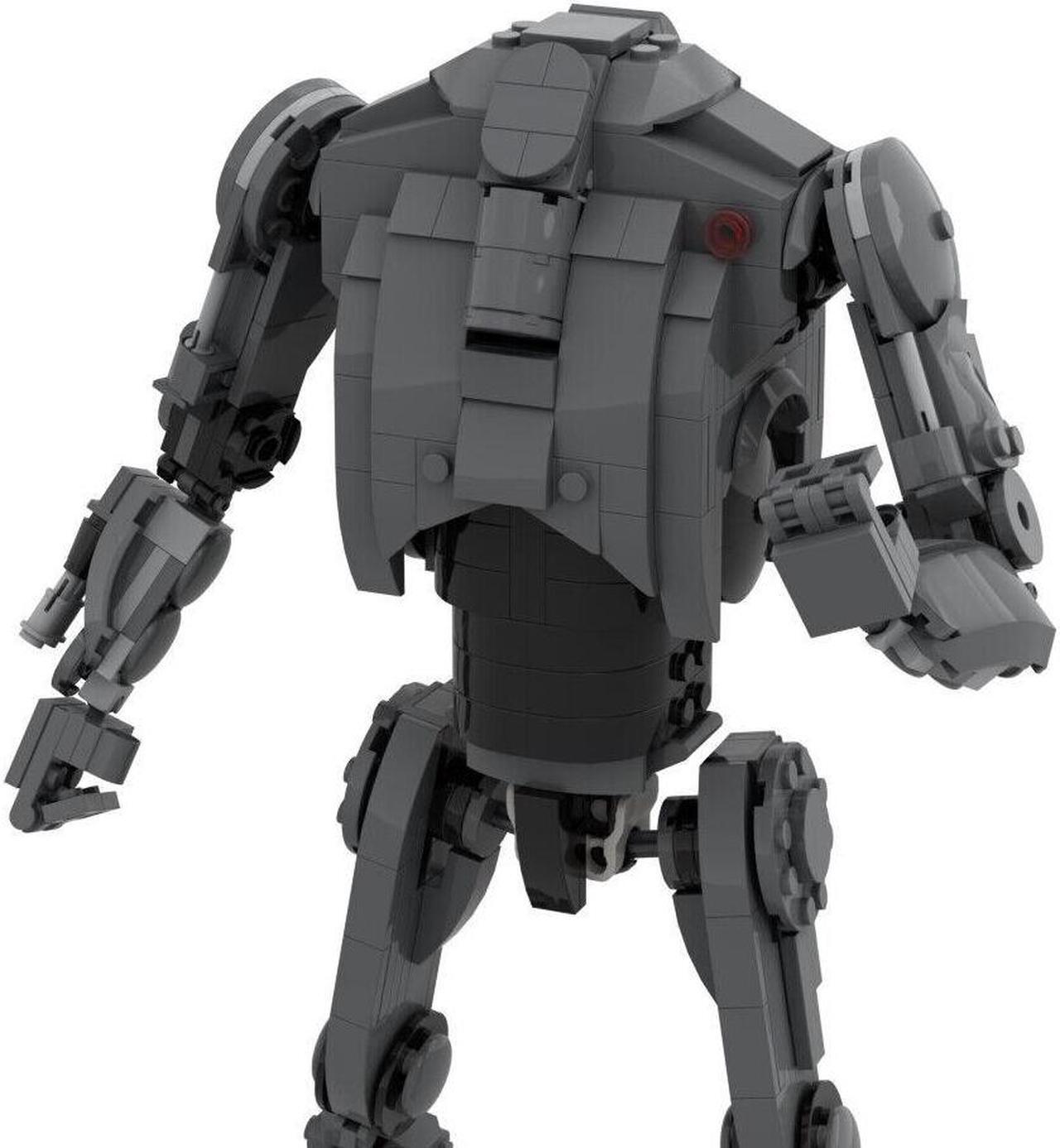 Alt view image 4 of 7 - ZITIANYOUBUILD B2 SBD B2-series Super Battle Robot Building Kit 450 Pieces from Film MOC
