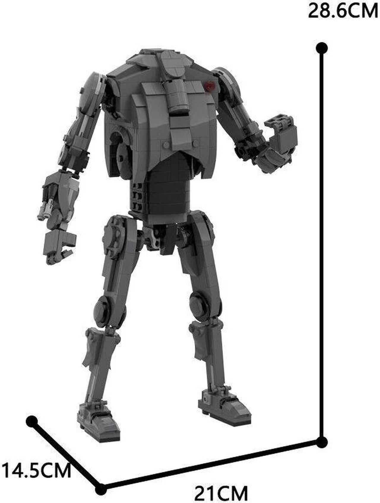 Alt view image 7 of 7 - ZITIANYOUBUILD B2 SBD B2-series Super Battle Robot Building Kit 450 Pieces from Film MOC