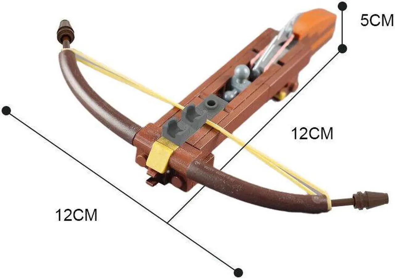 Alt view image 2 of 3 - ZITIANYOUBUILD MOC-72727 Usable Crossbow Model with 4 Arrows 57 Pieces for Adults 100% Compatible with LEGO Brand New and High Quality